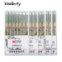 Pigment Liner Micron Ink Marker Pen 0.05 0.1 0.2 0.3 0.4 0.5 0.6 0.8  01 02 03 Different Tip Black Fineliner Sketching PensHighlighters  Markers