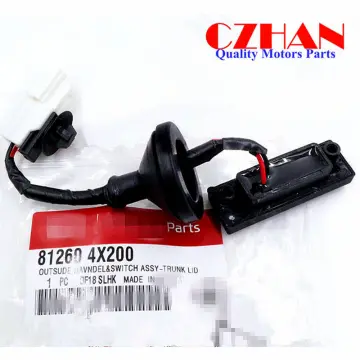 High Quality New 81260 1W220 812601W220 For Kia 2011 2015 Pride Rio Rear  Lid Trunk Lock Boot Release Switch Opening Button