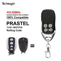 2023 latest 100 สำหรับ PRASTEL MPSTP2E TC4E 433MHz Rolling Code ประตูโรงรถรีโมทคอนโทรลเครื่องส่งสัญญาณไร้สายที่เปิดประตู