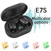 New E7S TWS Music Headset 5.2 Bluetooth LED Display HiFi Earphone Waterproof Sport Wireless Headphone With Mic Earplugs Over The Ear Headphones