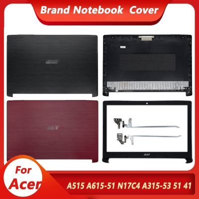 NEW For Acer Aspire 5 A515 51 A515 51G A615 51 A315 53 33 A315 51 A315 41 N17C4 Laptop LCD Back Cover/Front Bezel Cover/Hinges