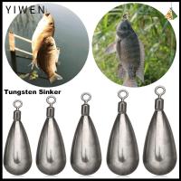 YIWEN คุณภาพสูง Quick Release Casting น้ำหนักเพิ่มเติม Line Sinkers Hook Connector ตกปลาทังสเตน Sinker