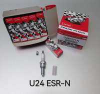 หัเทียนU24ESR-Nมอเตอร์ไซค์(10หัว/1กล่อง)เกลียวยาวมอเตอร์ไซค์ 4 จังหวะ Wave110i, Wave125, Sonic, Click