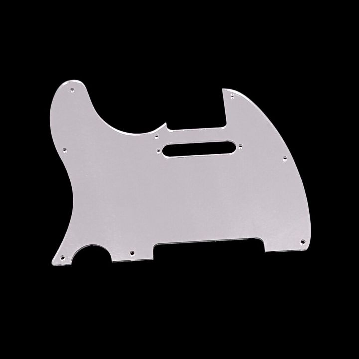 3ply-guitar-pickguard-with-single-coil-pickup-hole-for-telecaster-style-electric-guitar-black-pearl-guitar-accessories
