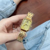 Armani Gold Watch สายสแตนเลสผู้หญิงนาฬิกาควอตซ์ศิลปะสไตล์สุภาพสตรีนาฬิกาข้อมือ2022นาฬิกาใหม่