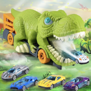 6 Ô TôĐồ chơi khủng long cho bé nuốt ô tô nhựa ABS chắc chắn giúp bé giải
