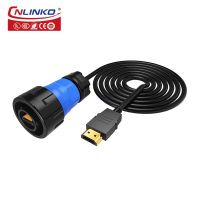 Cnlinko HDMI 2.0 HD ชุบหัวต่อ HDMI-เข้ากันได้กับ HDMI สายเคเบิลดิจิตอลอะแดปเตอร์สูงความเร็วสำหรับชุดไขควงอิเล็คทรอนิกโปรเจคเตอร์