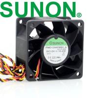 【YD】 New 6038 60mm dual ball bearing cooling fan 12V 10.6W server PMD1206PMB1-A 60x60x38mm for SUNON