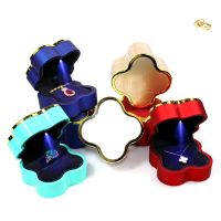 Ear Studs Ring Necklace Storage Boxes Bracelet Packaging Jewelry Box LED Lamp Creative