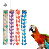 HGII Parakeets Conures ไม้ธรรมชาติ DIY กัดฟัน Atiels ของเล่นเคี้ยวนกแก้วของเล่นสำหรับสัตว์เลี้ยงนกอุปกรณ์ของเล่นสำหรับนกของเล่น