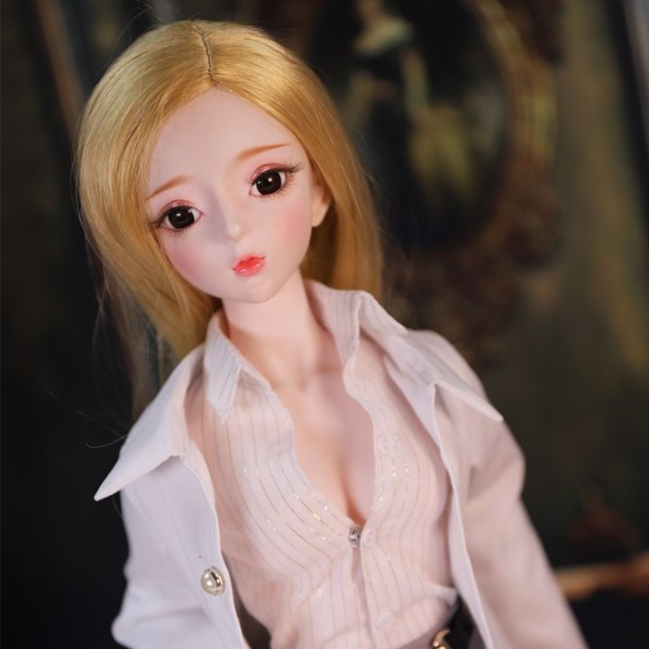 ตุ๊กตา-bjd-1-3-34-ข้อต่อ-หัวเปิดได้-พร้อมเสื้อผ้า-และรองเท้า-สูง-62-ซม