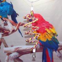 【JH】 gnawing toys parrot pullover revolving ladder bird climbing rope standing stick