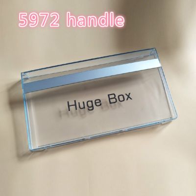 Special offers 1Pcs Refrigerator Accessories Refrigerator Freezer Drawer Box Front Cover Front Handle 5972 Handle For Haier BCD-290W BCD-308W