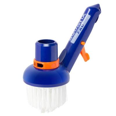 Pool Cleaning Corner Brushes Pool Cleaning Brush for Step & Corner No Fading PC Pool Cleaner for Concrete and Plaster Pool Spa to Brush Hard-to-Reach Pool Corners Steps Tiles present