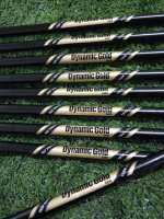 1 PCS Golf Club Dynamic Gold S400/105 S300สีดำเหล็กเพลาเหล็กราคาสำหรับ One Pcs