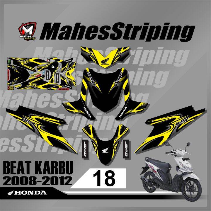 Decal Stiker Fullbody Beat Karbu 2008 2009 2010 2011 2012 Variasi ...