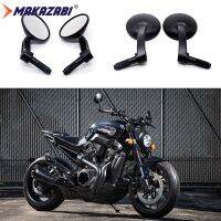 17mm รถจักรยานยนต์กระจกมองหลัง Handle Bar End Cafe Racer ด้านข้างสำหรับ SPORTSTER 883 1200 XL X48 Street 750 Honda Rebel 500 Rebel 300 Yamaha XV950R Bolt CMC Bobber 350 Husqvarna 401 Ducati Kawasaki Suzuki Vespa ฯลฯ