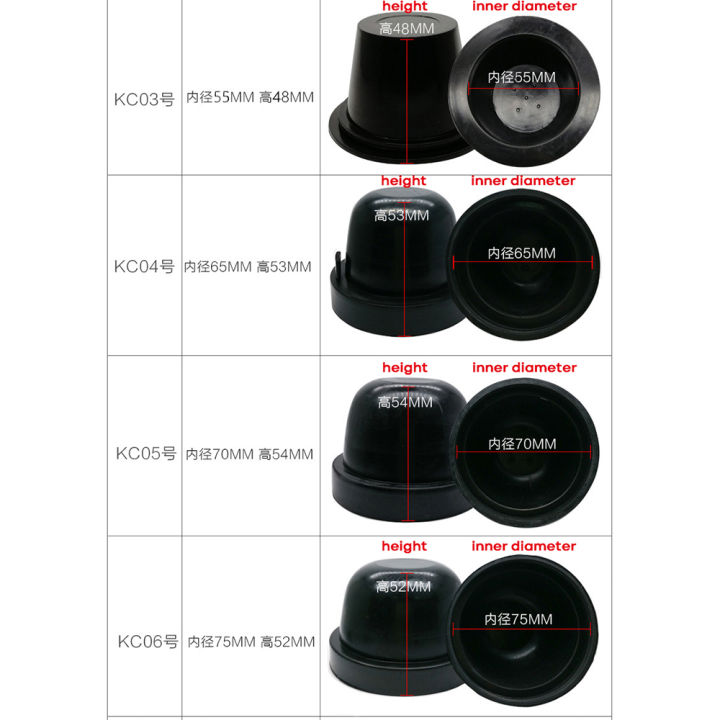 1pcs-car-hid-led-headlight-dust-cover-sealing-cap-rubber-waterproof-dustproof-headlamp-cover-55mm-65mm-70mm-75mm-85mm-90mm