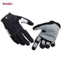 BOODUN Full Finger Hiking S สำหรับผู้ชายและผู้หญิง Breathable สวมใส่ยุทธวิธี S กีฬากลางแจ้ง Rock Climbing