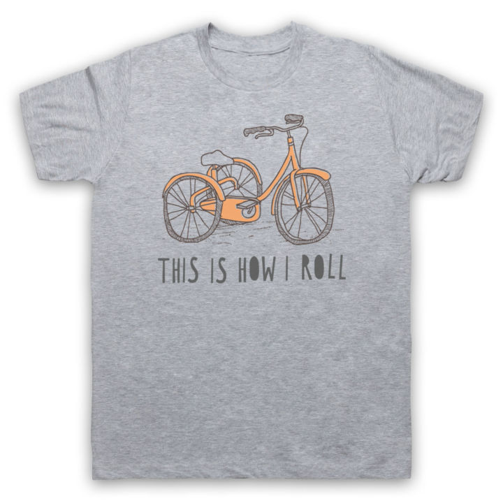 tricycle-retro-this-is-how-i-roll-funny-parody-cute-mens-womens-tshirt