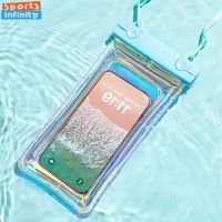 Waterproof TPU Phone Pouch Drift Diving Surfing Swimming Bags Transparent Mobile Phone Pouch Cell Phone Case Underwater Dry Bag