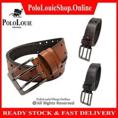 Original Polo Louie Men Leather Clutch Bag Monogram Shoulder Sling Bag  Trending Beg Tangan Lelaki Premium Men Handbag Brown W381