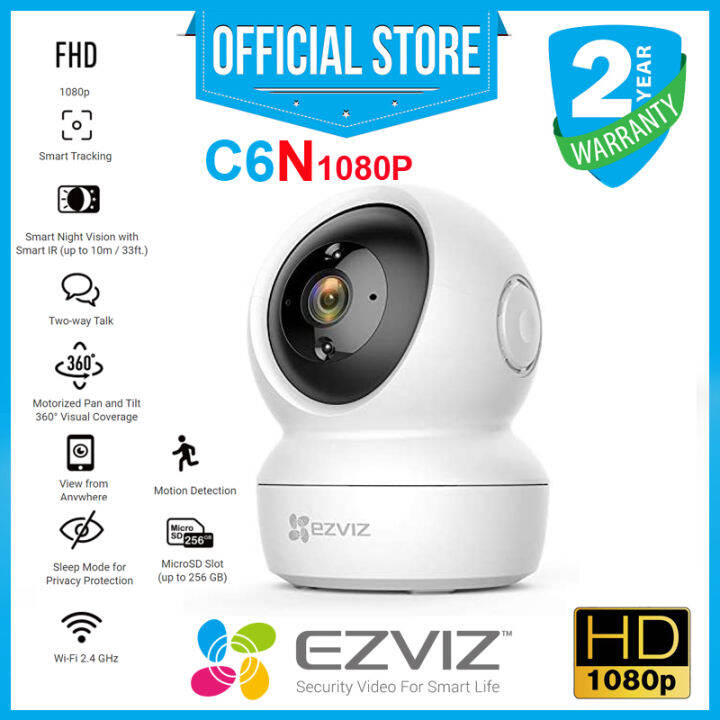 EZVIZ C6N 2MP C6N 4MP Full HD Resolution Pan & Tilt Wireless Security ...