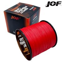 JOF Multifilament X8 Braided High Thread Density Fishing Line  0.14-0.5mm  Various Colors Thin and Stronger 100Meter 18-78 lb Fishing Lines