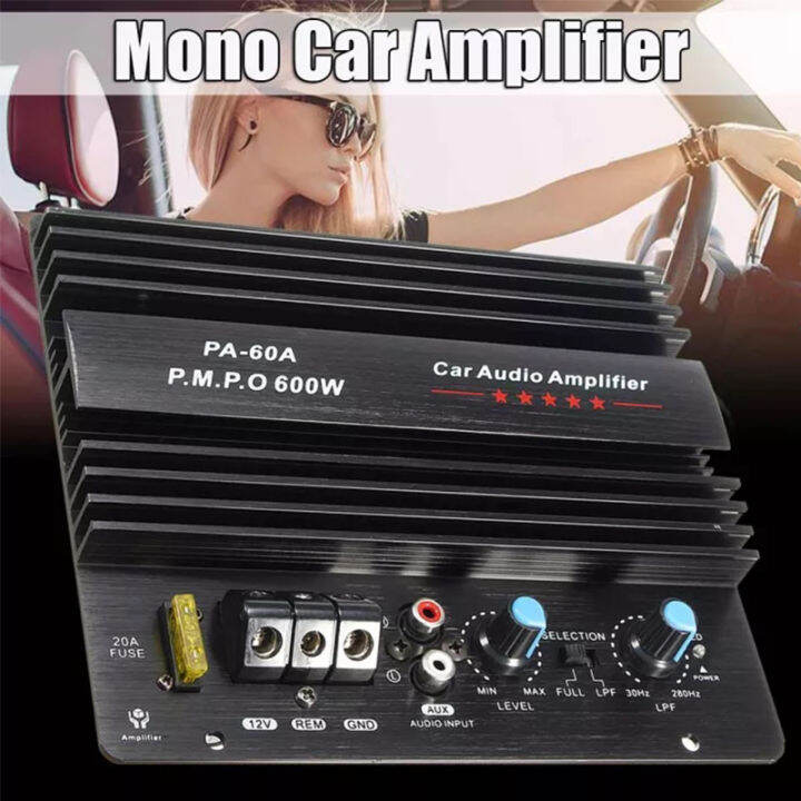 [24 hours delivery]12V 600W High Power Car Audio Amplifier Powerful