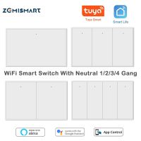 ZemismartTuyaWiFi สวิตช์ปุ่มกดสวิตช์ไฟสวิตช์จับเวลาเสียงอเล็กซ่าเป็นกลางต้องการเราพิมพ์ดีดไฟ
