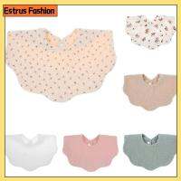 ESTRUS FASHION ผ้าฝ้ายเกาส์ สำหรับเด็กผู้หญิง ผ้าเรอ ผ้าพันคอ ผ้าพันคอทารก ผ้าขนหนูให้อาหารน้ำลาย เอี๊ยมเด็กแรกเกิด ผ้ากันเปื้อนเด็ก