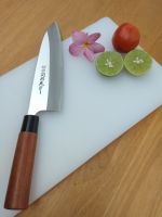 มีดเชฟ ญี่ปุ่น เดบะ Deba Fish knife ใบมีดยาว 18 เซ็นติเมคร ด้ามจับไม้ Japanese Deba Chef Knife 18cm blade long wooden handle