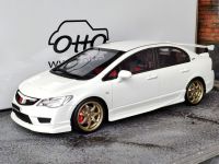 โมเดลรถfd 1/18 โมเดลรถ Honda civic FD FD2 typeR Mugen 1:18 โมเดลรถของขวัญ ราคา ok OttoMobile