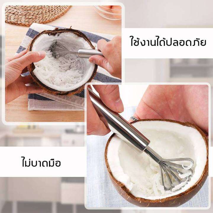 ที่ขูดมะพร้าว-หัวขูดมะพร้าว-อุปกรณ์ขูดมะพร้าว-ที่ขูดเกล็ดปลา-สแตนเลส-coconut-shaver