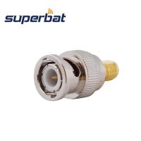 Superbat ขั้วต่อตัวผู้แบบตรง Rf โคซายน์ Bnc Sma ผู้หญิงเพื่อ Sma-อะแดปเตอร์ Bnc 5ชิ้น