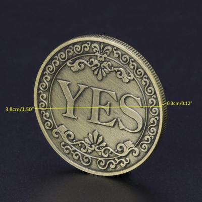 Yes Or No Coinsrussian Million Ruble Commemorative Coin Badge Double-Sided Embossed Plated Coins Collectibles Souvenir TSLM1