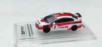 IN NO 1:64 Honda Civic Type R FD2 Alloy model car Metal toys for childen kids diecast gift