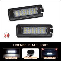 2x LED License Plate Light Number Car Lamp Canbus White For Volkswagen VW Golf GTI MK4 MK5 MK6 Passat Polo CC Eos Lupo Scirocco