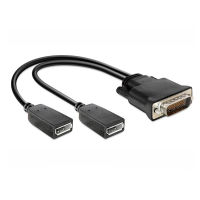 Genuine DMS59 DMS-59 to Displayport VGA DVI splitter converter cable Adapters