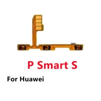 Huawei P Smart S ปุ่มปรับระดับเสียงสายเคเบิ้ลยืดหยุ่นสำหรับพลังงานสายเคเบิ้ลหลักอะไหล่เปลี่ยนริบบิ้น