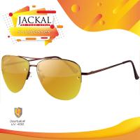 JACKAL SUNGLASSES แว่นตาสำหรับเวลากลางคืน(แจ็คเกิ้ล) รุ่น SHIPMASTER II JS178 (Brown/ Yellow Lens)