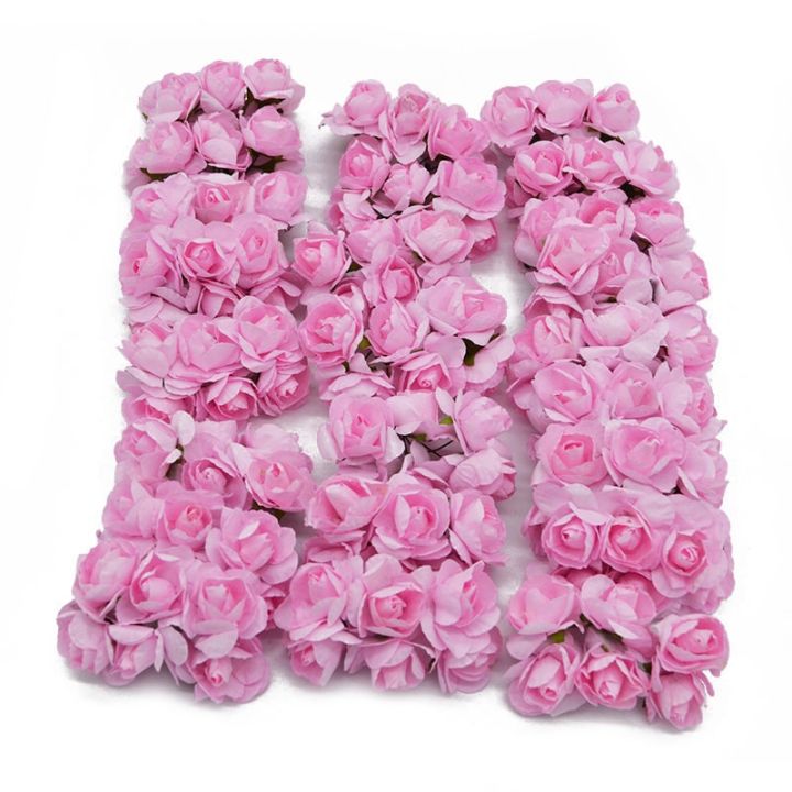 ayiq-flower-shop-3เซนติเมตร72ชิ้นดอกไม้ประดิษฐ์กระดาษดอกไม้หัวหน้าช่อ-diy-หัตถกรรมพวงหรีดสมุดดอกไม้ตกแต่งงานแต่งงานพรรคซัพพลาย