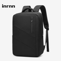 inrnn Men 15.6inch Laptop Backpack High Quality Waterproof Backpacks Male Casual Travel Bag College School Backpack for Teenager