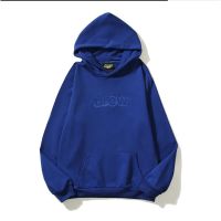 High Street drew new loose fashion LOGO embroidery casual mens and womens long-sleeved hooded sweater