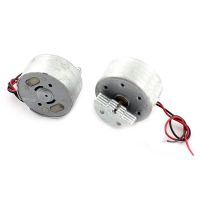 Yingke 2ชิ้นมอเตอร์สั่นสะเทือนขนาดเล็ก3500Rpm Dc 1.5-6V สำหรับจอยสติ๊กเกมโทรศัพท์และแท็บเล็ต