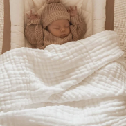 6 Layers Muslin Swaddle Baby Blankets Newborn Muslin Swaddle Wrap Bedding