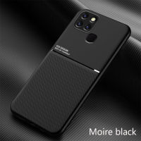 Infinix Smart 6 Case,EABUY Fashionable New Style Moire Embedded Iron Plate Ring-free Bracket Phone Case (Compatible with Magnetic Car) for Infinix Smart 6