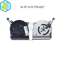 พัดลมทำความเย็นซีพียูคอมพิวเตอร์สำหรับ HP Pavillion 14-CE 14-ce1006tx TPN-Q207 L19159 L26367-001แบบไม่ต่อเนื่องการ์ดจอ NS85B00-17K16พัดลม