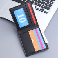 Men Wallet PU Leather Black/white/brown Credit Card Holder Wallet Case Male Short Purse By Factory Wallets