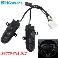 Steering Wheel Button Switch 36770-SNA-D12 BINGWFPT NEW (Three Option) For Fit 09-14 For Honda 2008 2009 2010 2011 2012 2013